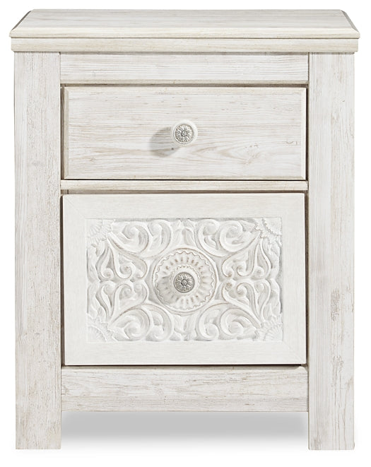 Paxberry King Panel Bed with Mirrored Dresser, Chest and 2 Nightstands at Towne & Country Furniture (AL) furniture, home furniture, home decor, sofa, bedding
