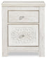 Paxberry King Panel Bed with Mirrored Dresser, Chest and 2 Nightstands at Towne & Country Furniture (AL) furniture, home furniture, home decor, sofa, bedding