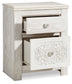 Paxberry King Panel Bed with Mirrored Dresser, Chest and 2 Nightstands at Towne & Country Furniture (AL) furniture, home furniture, home decor, sofa, bedding
