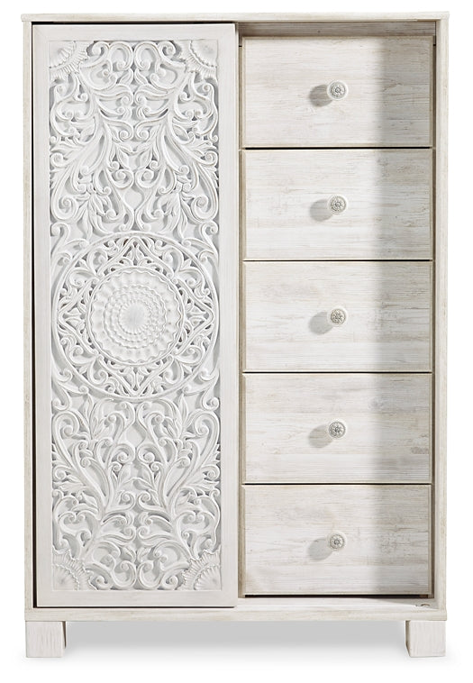 Paxberry Queen Panel Bed with Mirrored Dresser and Chest at Towne & Country Furniture (AL) furniture, home furniture, home decor, sofa, bedding
