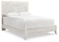 Paxberry Queen Panel Bed with Mirrored Dresser and Chest at Towne & Country Furniture (AL) furniture, home furniture, home decor, sofa, bedding