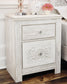 Paxberry Queen Panel Bed with Mirrored Dresser and Nightstand at Towne & Country Furniture (AL) furniture, home furniture, home decor, sofa, bedding