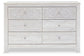 Paxberry Six Drawer Dresser at Towne & Country Furniture (AL) furniture, home furniture, home decor, sofa, bedding