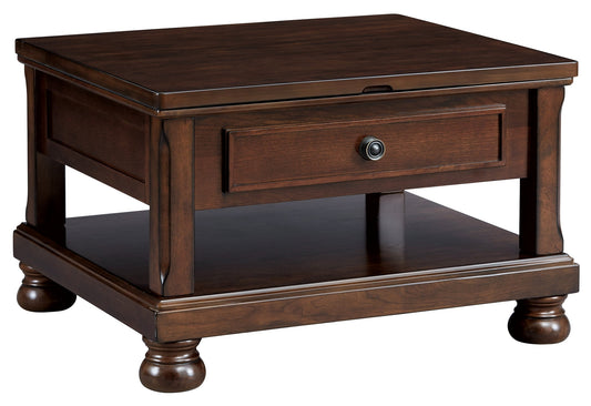 Porter Coffee Table with 1 End Table at Towne & Country Furniture (AL) furniture, home furniture, home decor, sofa, bedding