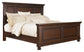 Porter  Panel Bed With Mirrored Dresser And Chest at Towne & Country Furniture (AL) furniture, home furniture, home decor, sofa, bedding