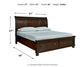 Porter  Sleigh Bed With Dresser at Towne & Country Furniture (AL) furniture, home furniture, home decor, sofa, bedding