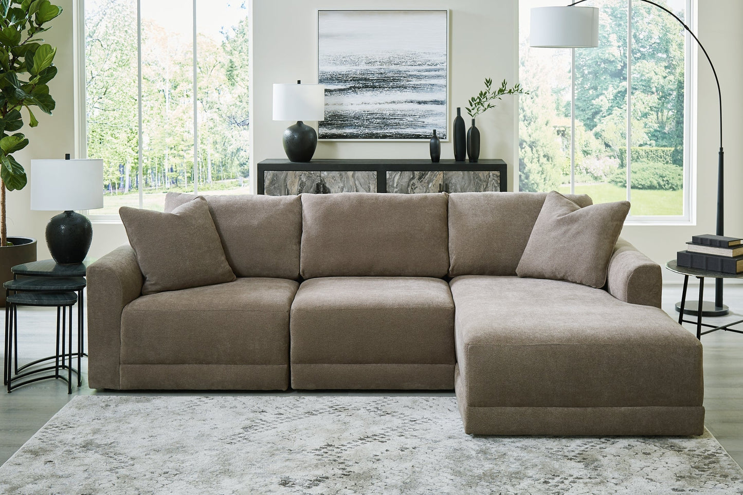 Raeanna 3-Piece Sectional Sofa with Chaise at Towne & Country Furniture (AL) furniture, home furniture, home decor, sofa, bedding
