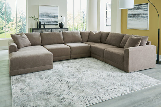 Raeanna 6-Piece Sectional with Chaise at Towne & Country Furniture (AL) furniture, home furniture, home decor, sofa, bedding