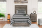 Ralinksi Twin Panel Bed with Mirrored Dresser, Chest and Nightstand at Towne & Country Furniture (AL) furniture, home furniture, home decor, sofa, bedding