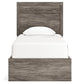 Ralinksi Twin Panel Bed with Mirrored Dresser and Chest at Towne & Country Furniture (AL) furniture, home furniture, home decor, sofa, bedding