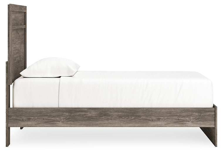 Ralinksi Twin Panel Bed with Mirrored Dresser and Chest at Towne & Country Furniture (AL) furniture, home furniture, home decor, sofa, bedding