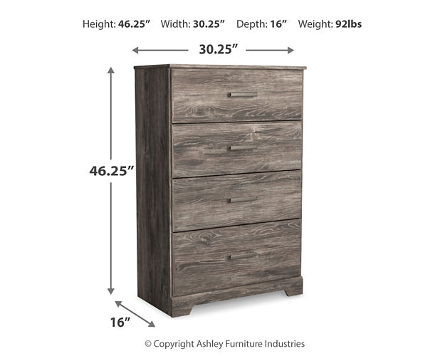 Ralinksi Twin Panel Bed with Mirrored Dresser and Chest at Towne & Country Furniture (AL) furniture, home furniture, home decor, sofa, bedding