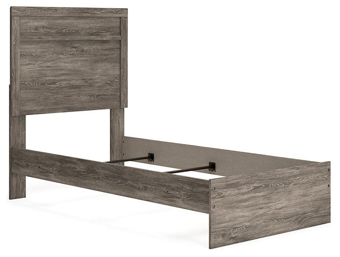 Ralinksi Twin Panel Bed with Mirrored Dresser and Chest at Towne & Country Furniture (AL) furniture, home furniture, home decor, sofa, bedding