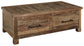 Randale Cocktail Table with Storage at Towne & Country Furniture (AL) furniture, home furniture, home decor, sofa, bedding