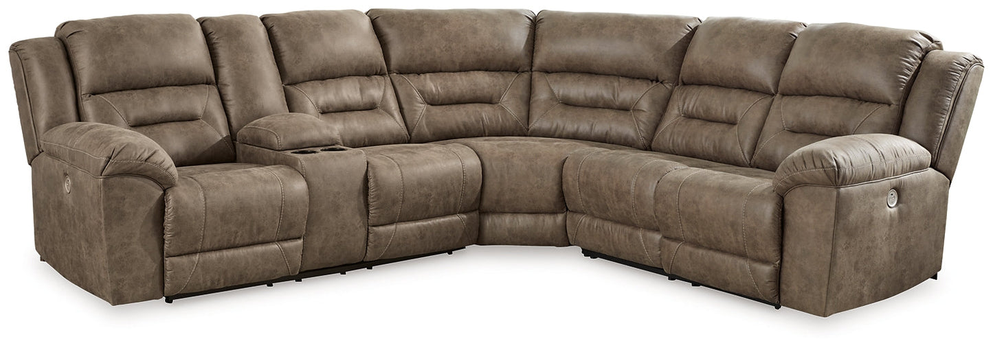 Ravenel 3-Piece Power Reclining Sectional at Towne & Country Furniture (AL) furniture, home furniture, home decor, sofa, bedding