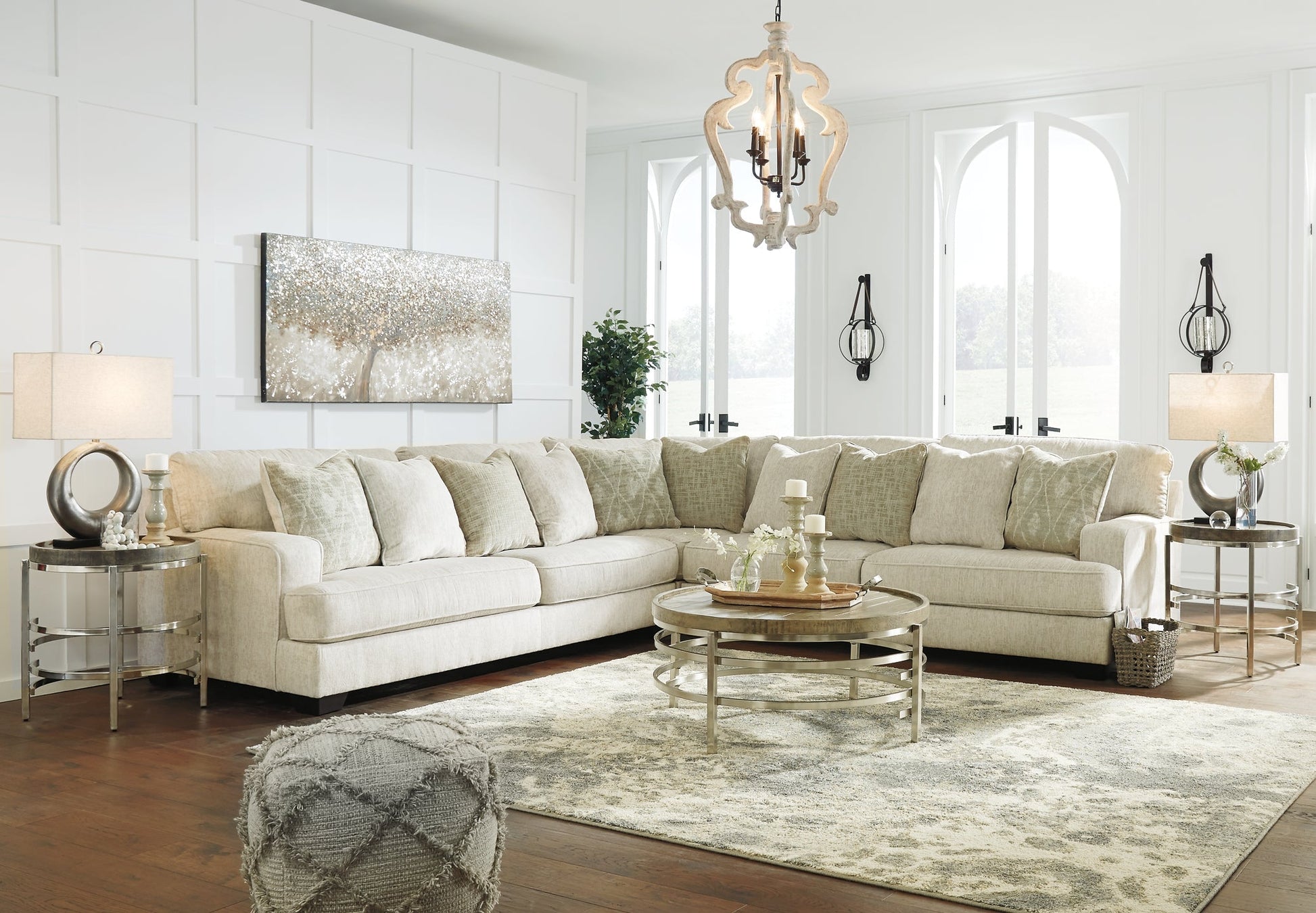 Rawcliffe 3-Piece Sectional at Towne & Country Furniture (AL) furniture, home furniture, home decor, sofa, bedding