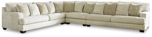 Rawcliffe 4-Piece Sectional at Towne & Country Furniture (AL) furniture, home furniture, home decor, sofa, bedding