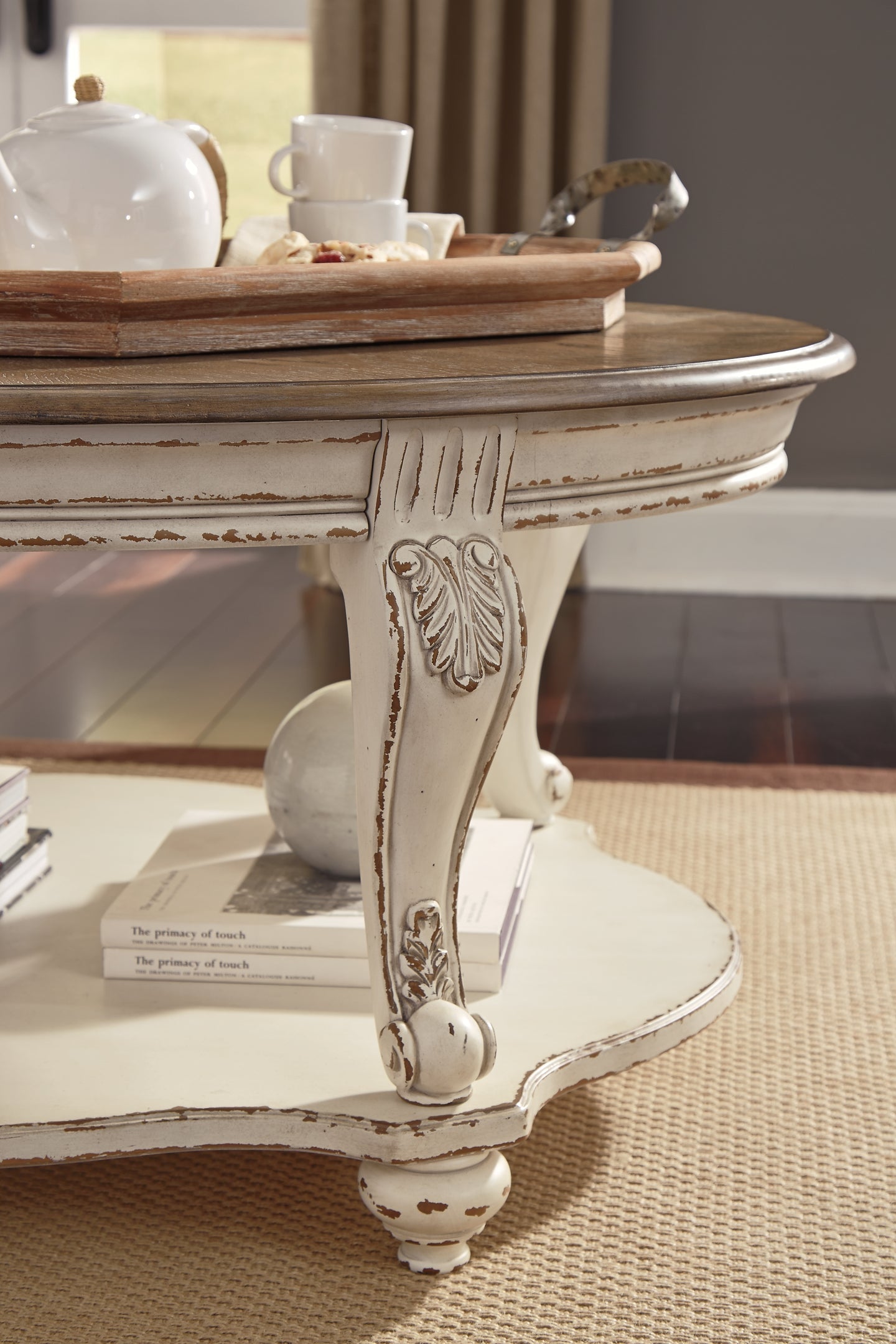 Realyn Coffee Table with 1 End Table at Towne & Country Furniture (AL) furniture, home furniture, home decor, sofa, bedding