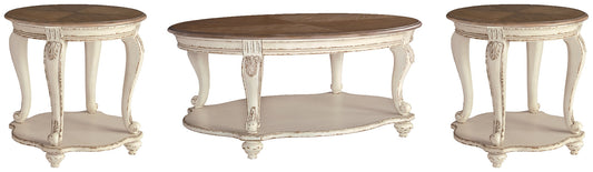 Realyn Coffee Table with 2 End Tables at Towne & Country Furniture (AL) furniture, home furniture, home decor, sofa, bedding