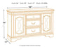 Realyn Dining Table and 6 Chairs with Storage at Towne & Country Furniture (AL) furniture, home furniture, home decor, sofa, bedding