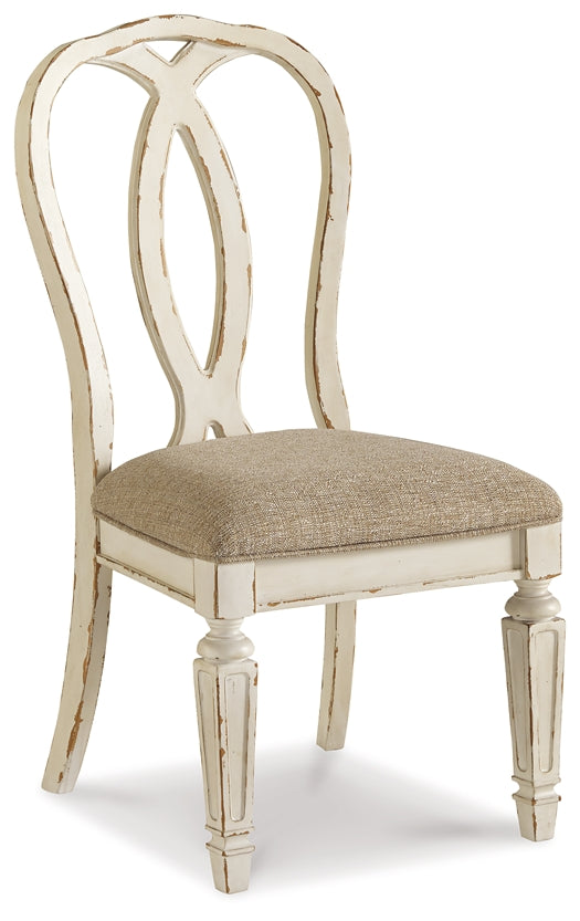 Realyn Dining Table and 6 Chairs with Storage at Towne & Country Furniture (AL) furniture, home furniture, home decor, sofa, bedding