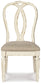 Realyn Dining Table and 6 Chairs with Storage at Towne & Country Furniture (AL) furniture, home furniture, home decor, sofa, bedding
