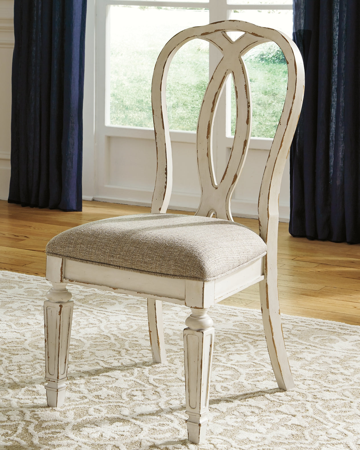 Realyn Dining Table and 6 Chairs with Storage at Towne & Country Furniture (AL) furniture, home furniture, home decor, sofa, bedding