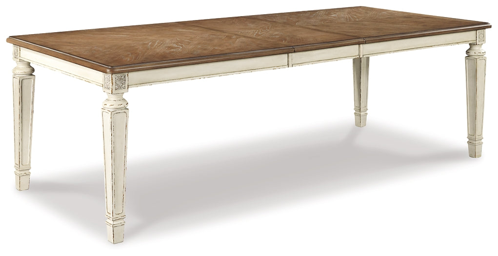 Realyn Dining Table and 8 Chairs at Towne & Country Furniture (AL) furniture, home furniture, home decor, sofa, bedding