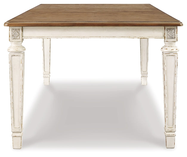 Realyn Dining Table and 8 Chairs at Towne & Country Furniture (AL) furniture, home furniture, home decor, sofa, bedding