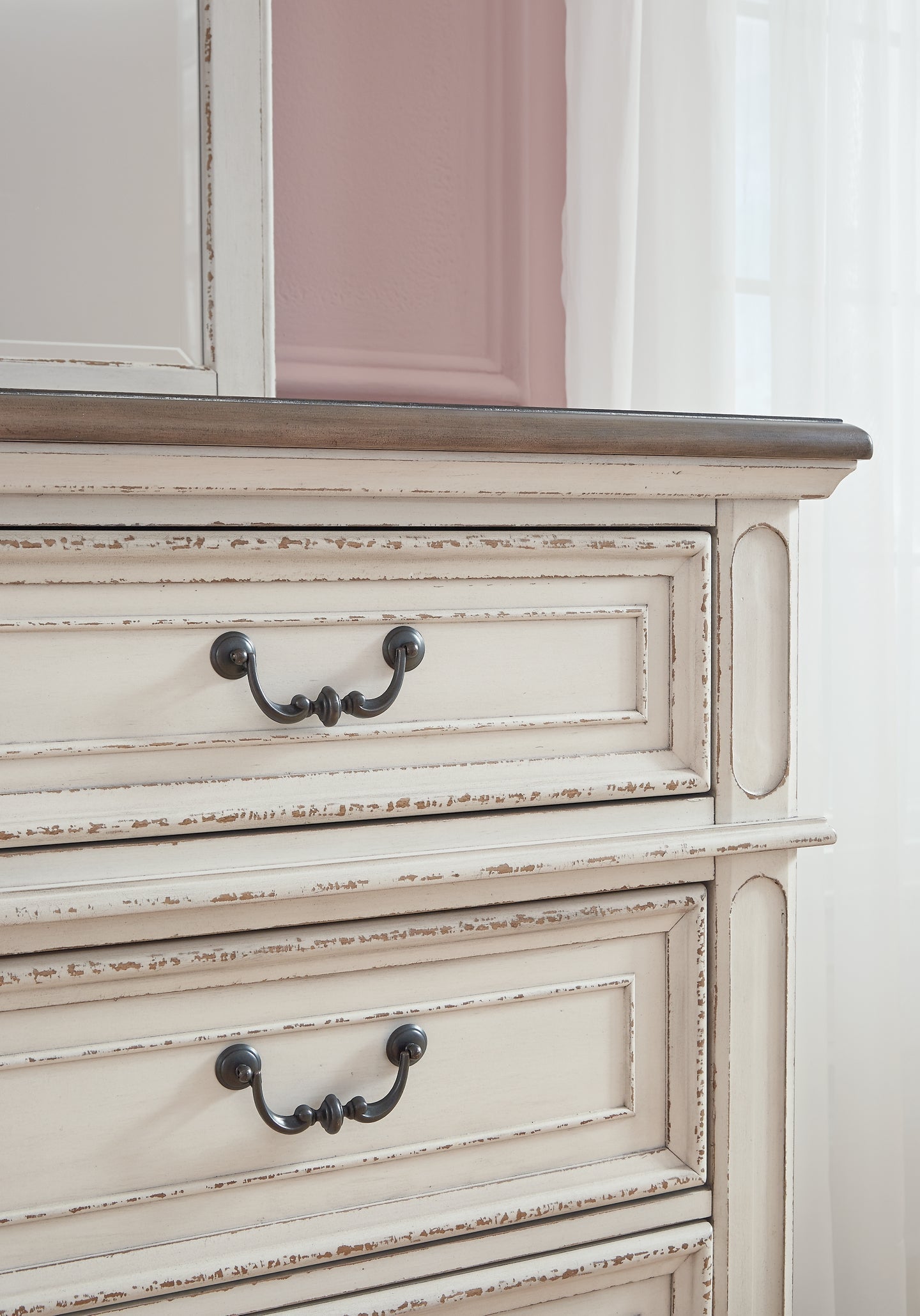 Realyn Dresser and Mirror at Towne & Country Furniture (AL) furniture, home furniture, home decor, sofa, bedding