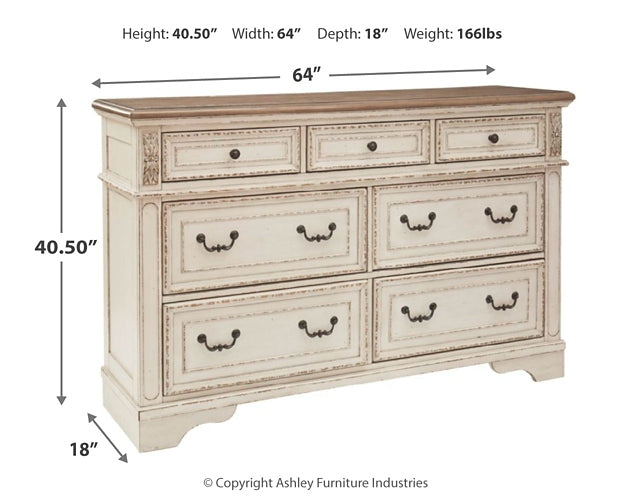 Realyn Dresser at Towne & Country Furniture (AL) furniture, home furniture, home decor, sofa, bedding