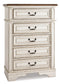 Realyn Full Panel Bed with Mirrored Dresser, Chest and Nightstand at Towne & Country Furniture (AL) furniture, home furniture, home decor, sofa, bedding