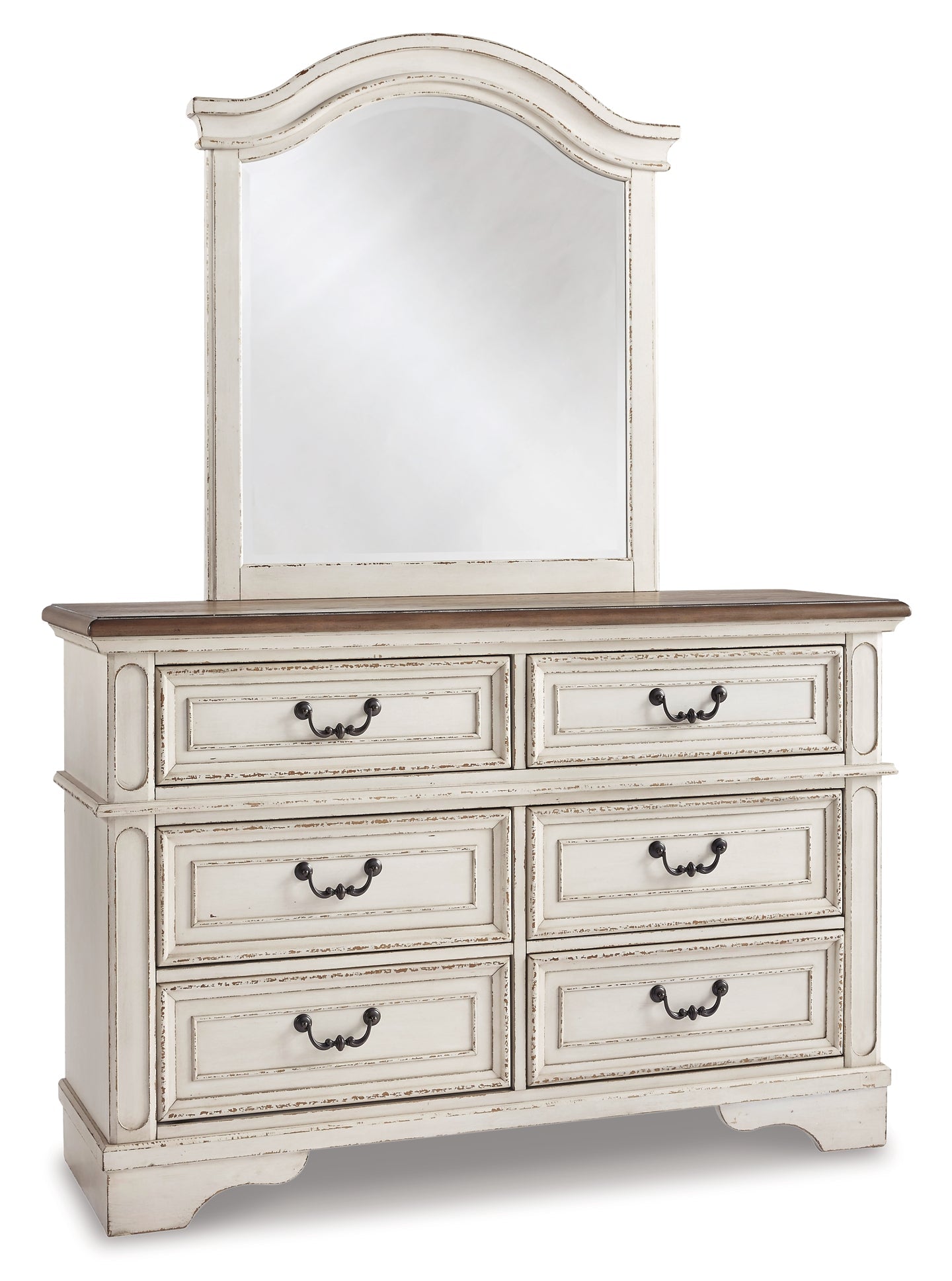 Realyn Full Panel Bed with Mirrored Dresser, Chest and Nightstand at Towne & Country Furniture (AL) furniture, home furniture, home decor, sofa, bedding