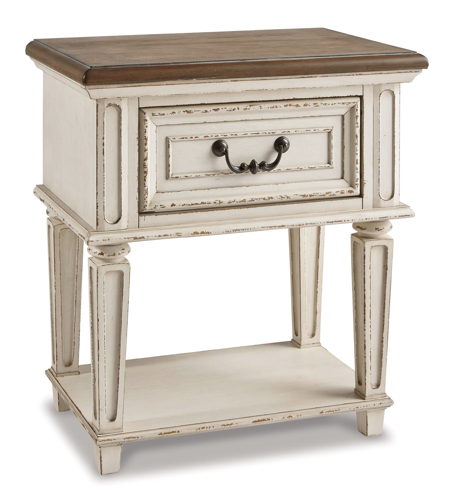 Realyn Full Panel Bed with Mirrored Dresser, Chest and Nightstand at Towne & Country Furniture (AL) furniture, home furniture, home decor, sofa, bedding