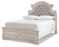 Realyn Full Panel Bed with Mirrored Dresser and Chest at Towne & Country Furniture (AL) furniture, home furniture, home decor, sofa, bedding
