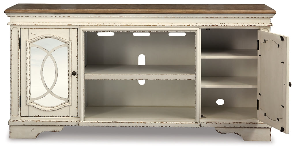 Realyn XL TV Stand w/Fireplace Option at Towne & Country Furniture (AL) furniture, home furniture, home decor, sofa, bedding