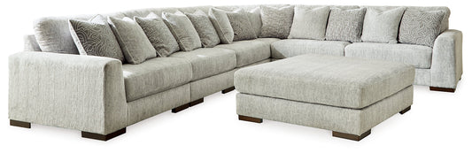 Regent Park 6-Piece Sectional with Ottoman at Towne & Country Furniture (AL) furniture, home furniture, home decor, sofa, bedding