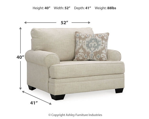 Rilynn Chair and Ottoman at Towne & Country Furniture (AL) furniture, home furniture, home decor, sofa, bedding