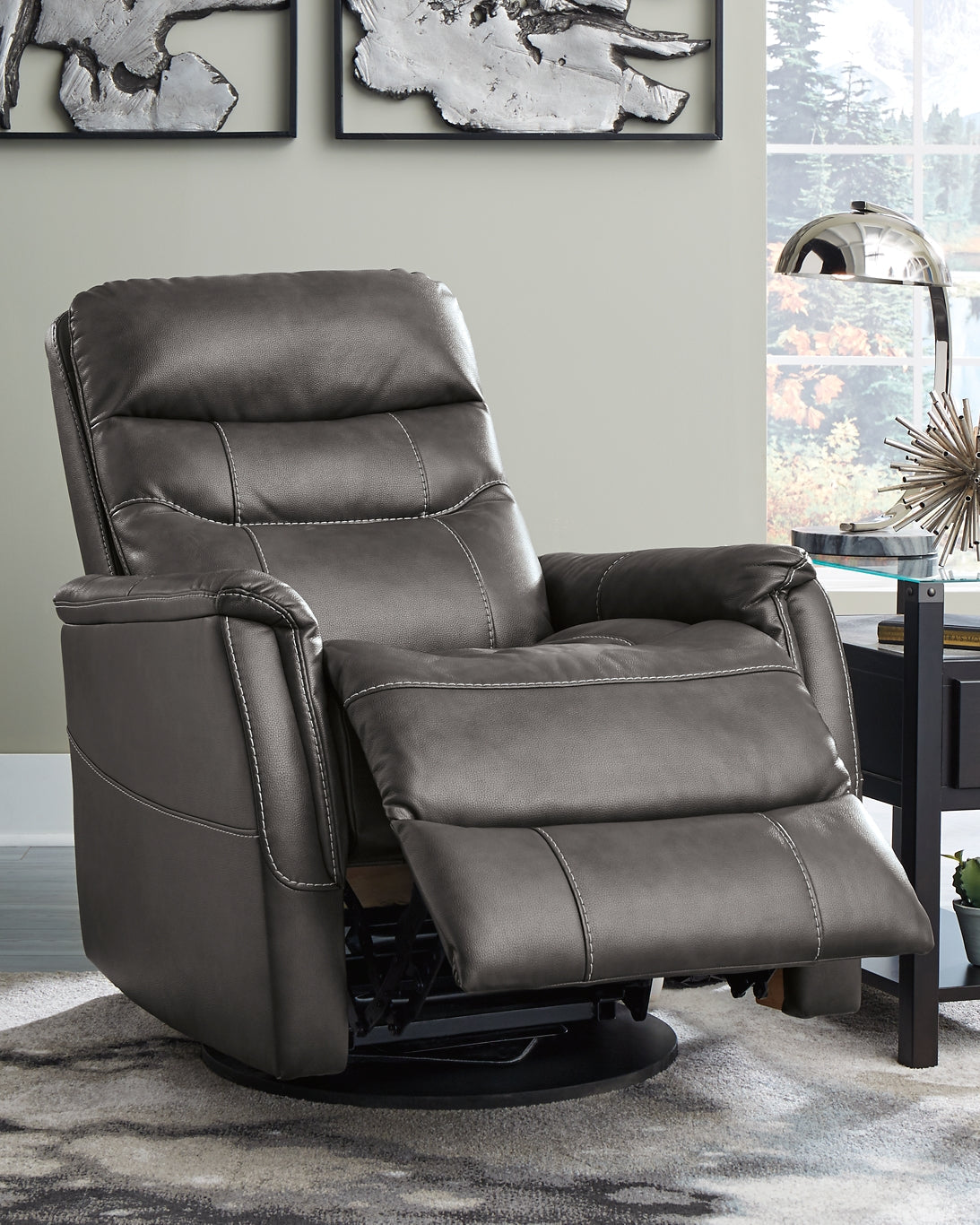 Riptyme Swivel Glider Recliner at Towne & Country Furniture (AL) furniture, home furniture, home decor, sofa, bedding