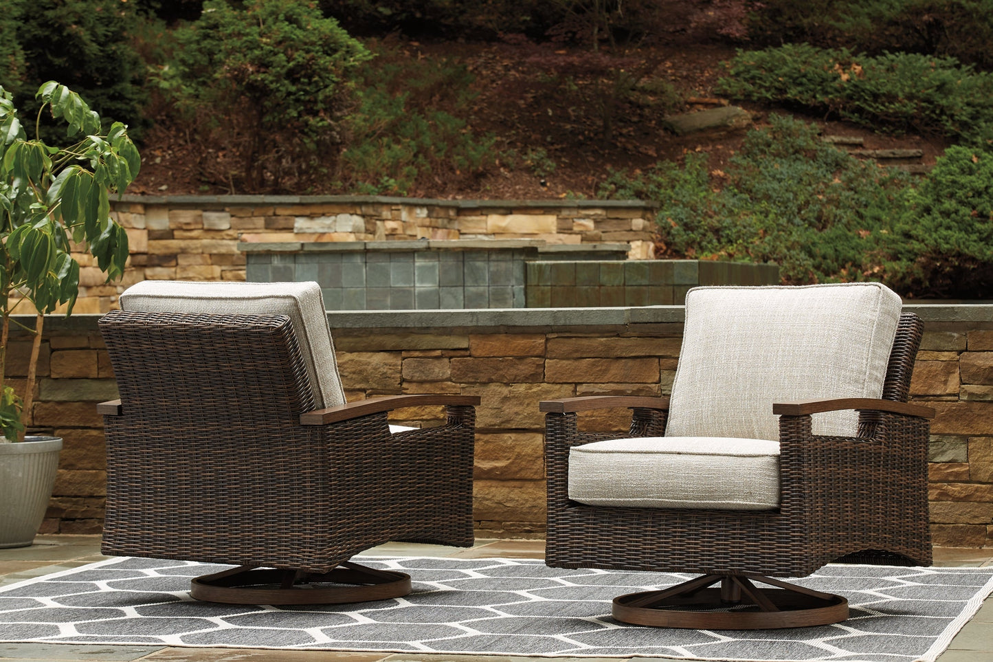 Rodeway South Fire Pit Table and 2 Chairs at Towne & Country Furniture (AL) furniture, home furniture, home decor, sofa, bedding