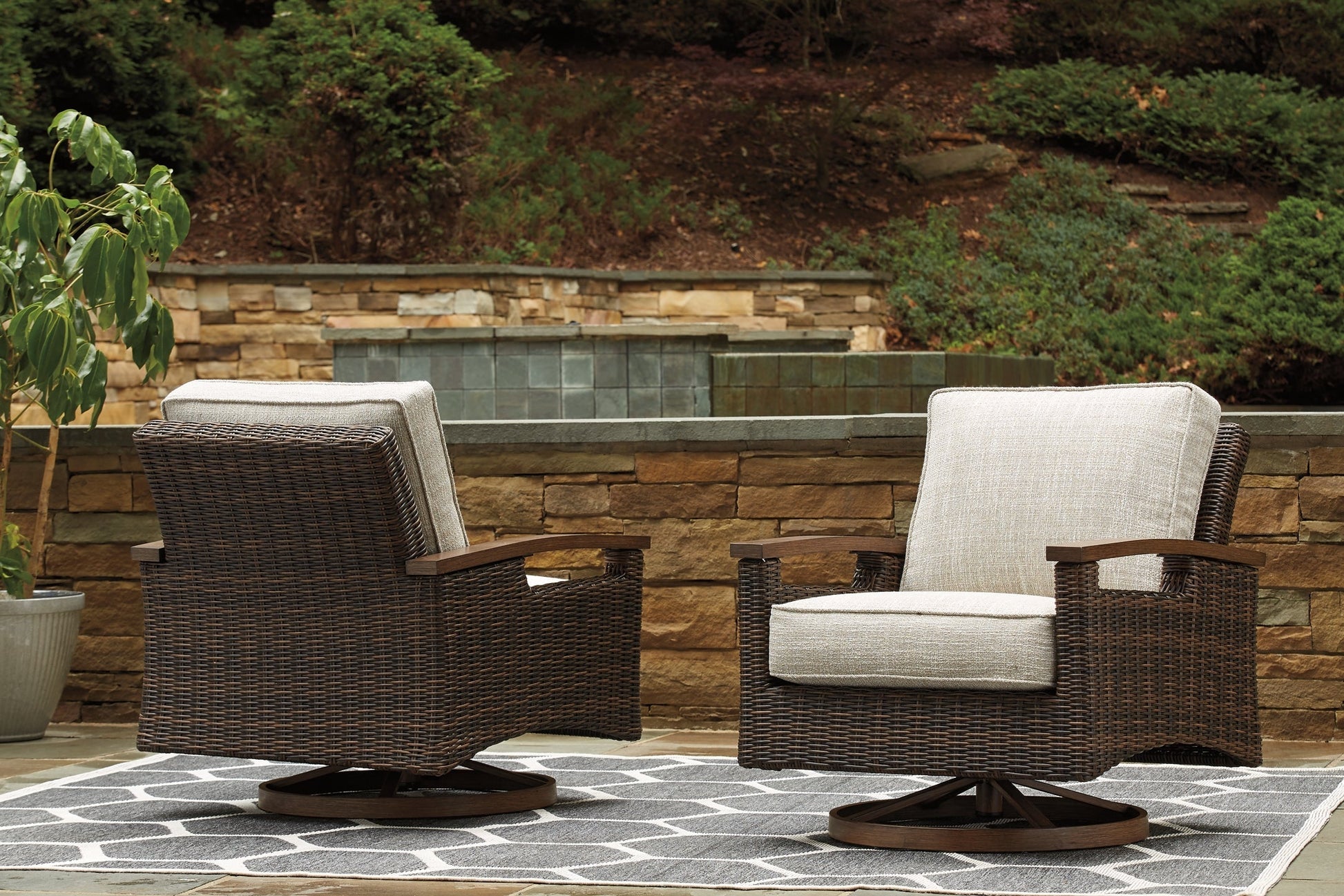 Rodeway South Fire Pit Table and 2 Chairs at Towne & Country Furniture (AL) furniture, home furniture, home decor, sofa, bedding
