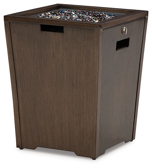 Rodeway South Fire Pit Table and 2 Chairs at Towne & Country Furniture (AL) furniture, home furniture, home decor, sofa, bedding