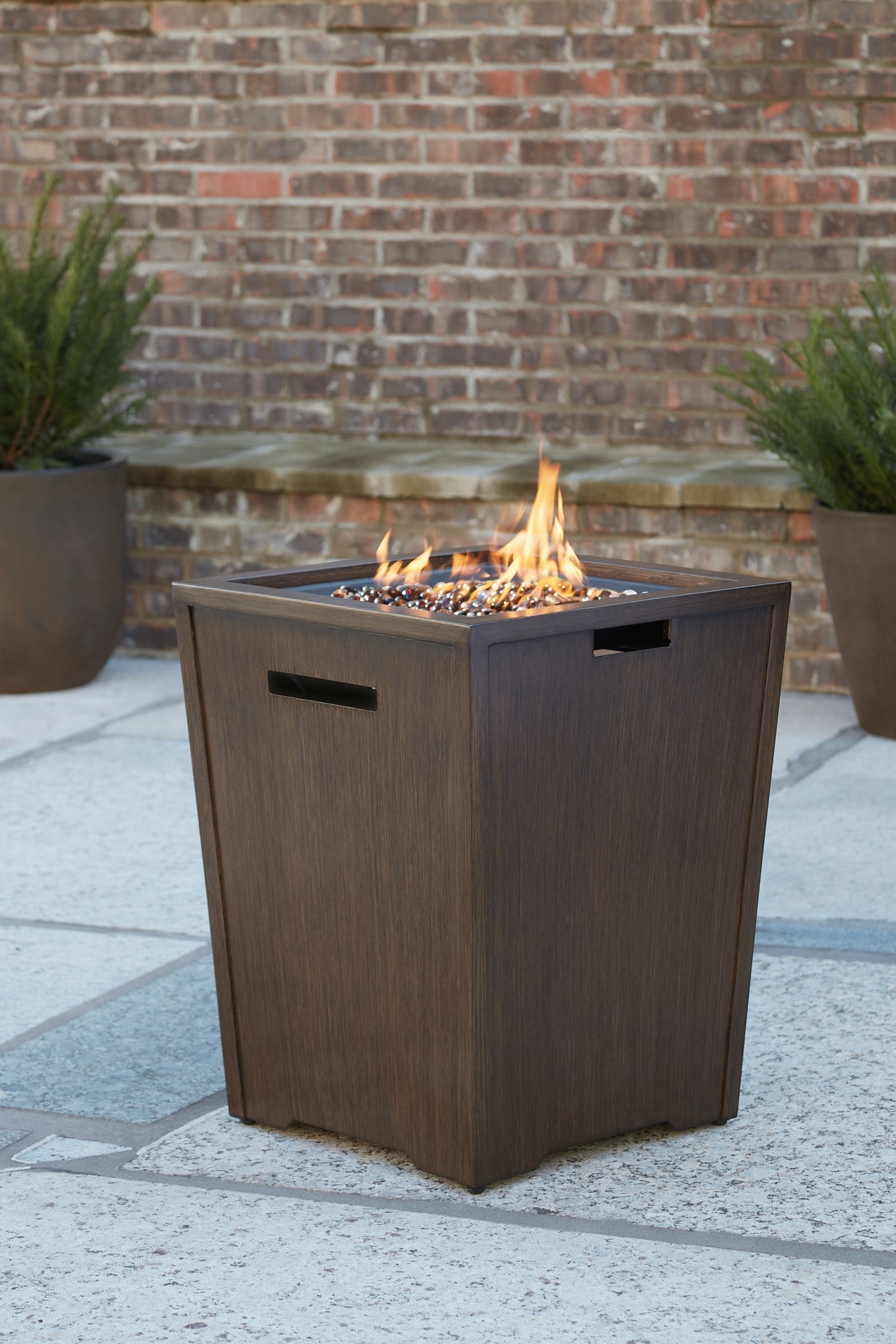 Rodeway South Fire Pit Table and 2 Chairs at Towne & Country Furniture (AL) furniture, home furniture, home decor, sofa, bedding