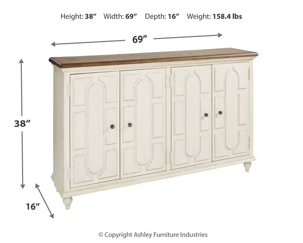 Roranville Accent Cabinet at Towne & Country Furniture (AL) furniture, home furniture, home decor, sofa, bedding