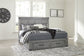 Russelyn California King Storage Bed with Mirrored Dresser at Towne & Country Furniture (AL) furniture, home furniture, home decor, sofa, bedding