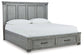 Russelyn California King Storage Bed with Mirrored Dresser at Towne & Country Furniture (AL) furniture, home furniture, home decor, sofa, bedding