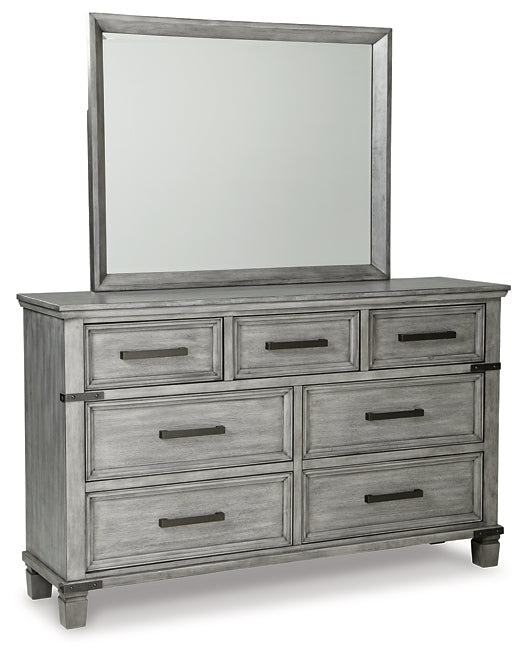 Russelyn Dresser and Mirror at Towne & Country Furniture (AL) furniture, home furniture, home decor, sofa, bedding