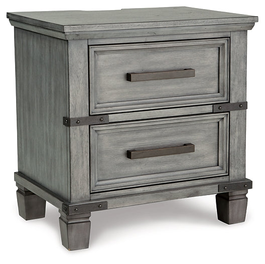 Russelyn Queen Storage Bed with Mirrored Dresser, Chest and 2 Nightstands at Towne & Country Furniture (AL) furniture, home furniture, home decor, sofa, bedding