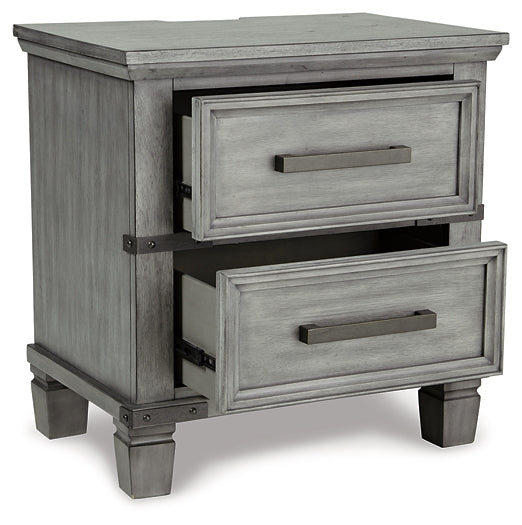 Russelyn Queen Storage Bed with Mirrored Dresser, Chest and 2 Nightstands at Towne & Country Furniture (AL) furniture, home furniture, home decor, sofa, bedding