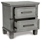 Russelyn Queen Storage Bed with Mirrored Dresser, Chest and 2 Nightstands at Towne & Country Furniture (AL) furniture, home furniture, home decor, sofa, bedding